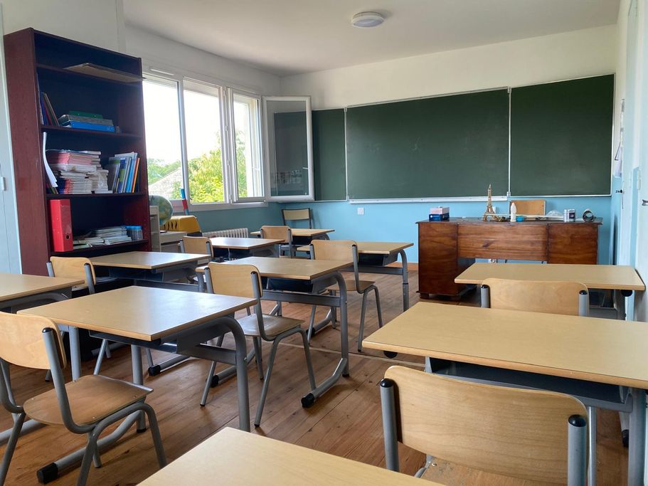 La classe de CE installé